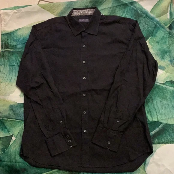 Marco Brunelli designed in Italy Men’s Long Sleeve Shirt - Picture 5 of 12